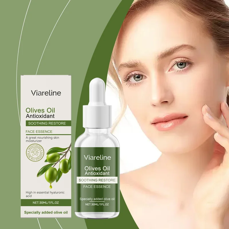 

Deeply Nourishing Olive Oil Serum, Soothing, Long-Lasting Smoothing, Improving Rough Facial Skin, Facial Care Essence
