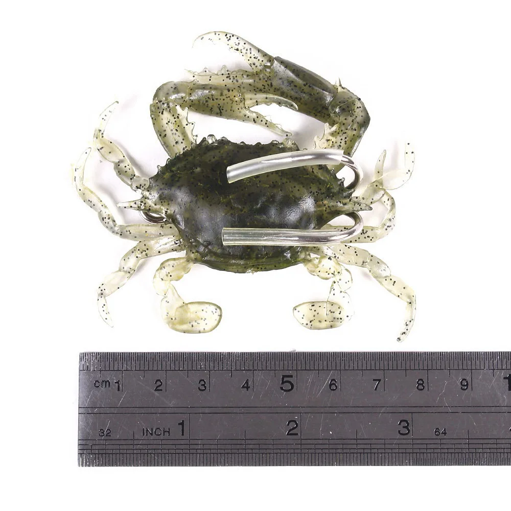 Cangrejo Biónico Vinilo con Jig Head para Agua Dulce - imagen 5