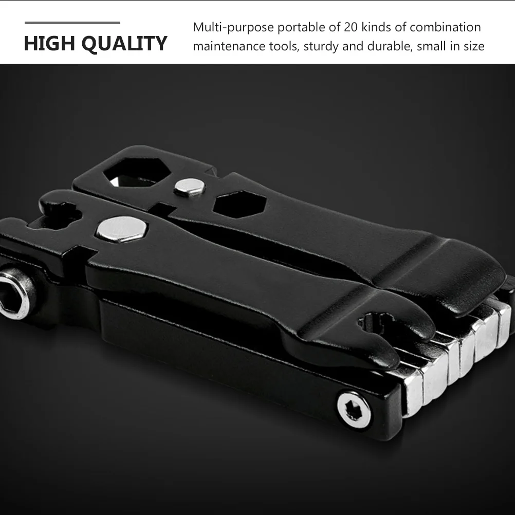 20 in 1 Folding Multi Tool Multi Socket Wrench Bike Repair Kit Portable Mechanic Combination Cycling Tool Repair Kit