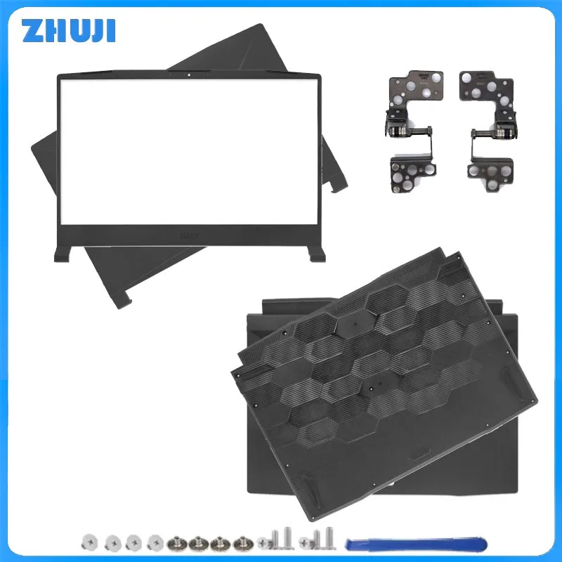 

For Bravo 15 MS-158K Katana GF66 MS-1581 MS-1582 Laptops Frame Laptop LCD Back Cover/Front Frame/Hinges/Palmrest/Bottom Case