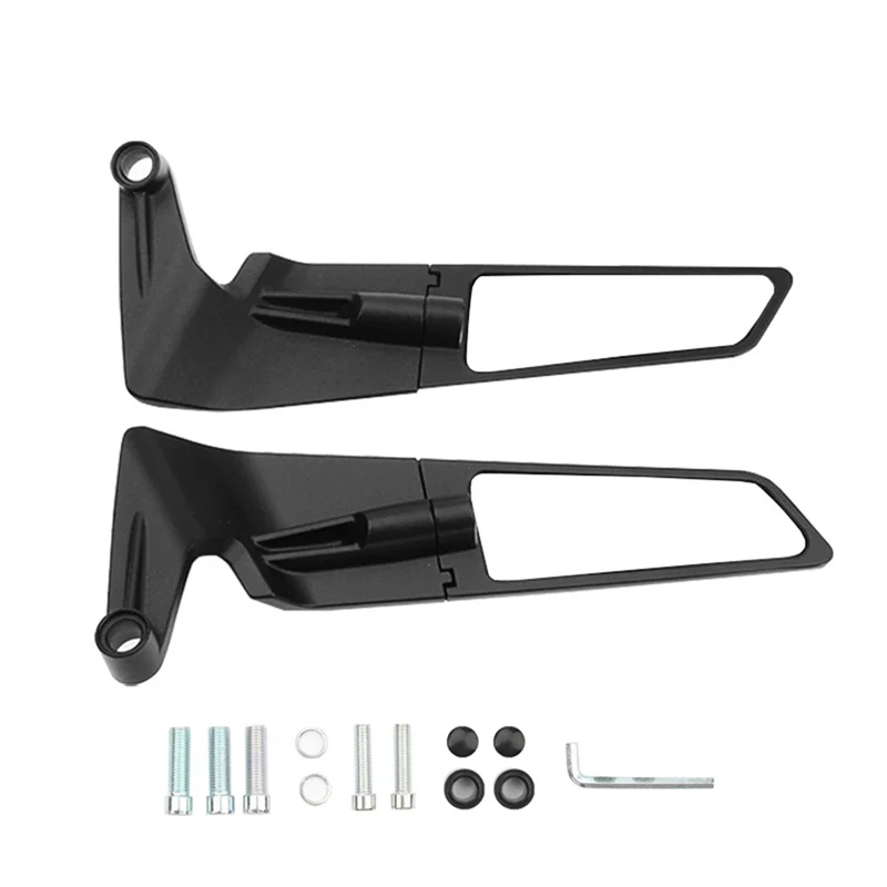 Rearview Mirror Universal Rearview Mirror Reflector For Kawasaki Yamaha Honda  Wind Blade Mirror Modified Rearview Mirror