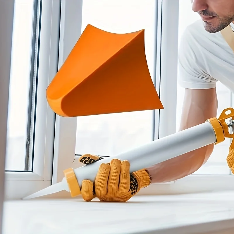 2 個のシリコンシームツールシリコンコーキングツール、再利用可能なシーラントシリコンコーキングツールキッチン、バスルーム、ジョイント用