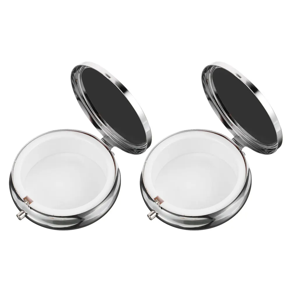 

2 Pcs Gift Box Travel Jewelry Case Organizer Organizers and Storage Decorative Boxes Necklace
