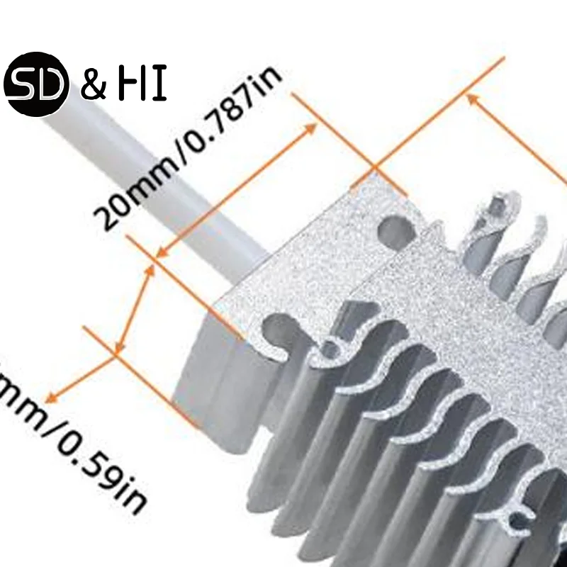 

Creative Ender 3 V3 SE Hotend комплект сопел эффективное отопление охлаждение рассеивание тепла горло из нержавеющей стали аксессуары для 3D-принтеров