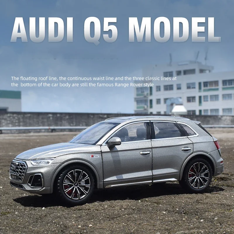 1:24 Audi Q5 Alloy Model Car SUV Off-road Vehicle Diecast Metal Toy Car Collection Boy Toy Car Simulation Pull Back Gift For Kid