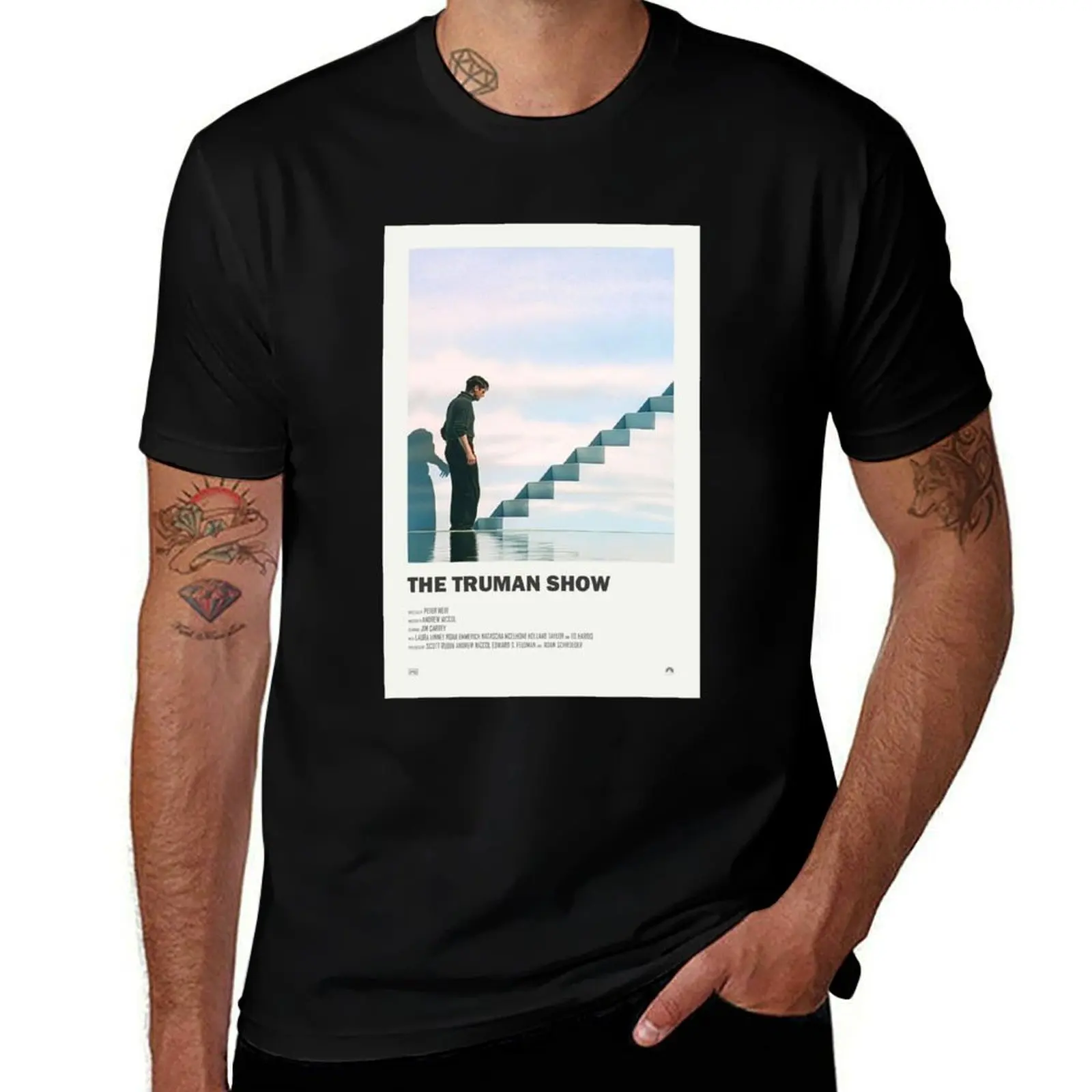 

The Truman Show Poster HD T-Shirt Trendy Print Short Sleeve T-Shirt