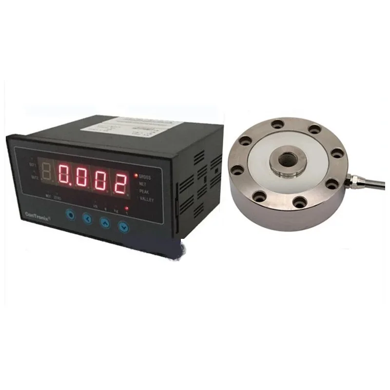 Spoke load cell weighing sensor 30kg 50kg 100kg 200kg 300kg 500kg 800kg 1T weight sensor load cell +load cell Indicator display