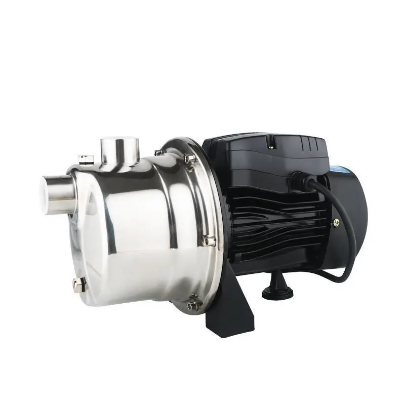 For 220V Household Small Stainless Steel Jet Pump Automatic Intelligent Pressure Booster Pump Water Well Water Absorption