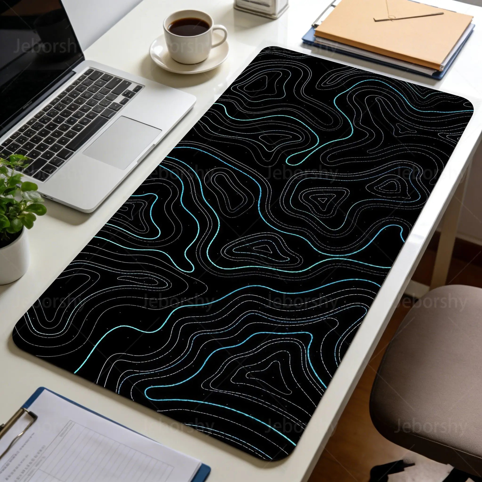Large Gaming Mouse Pad XXL Non-Slip Rubber Liquid Deskmat Big Mousepad for Computer Keyboard Mat Game Mouse Mat