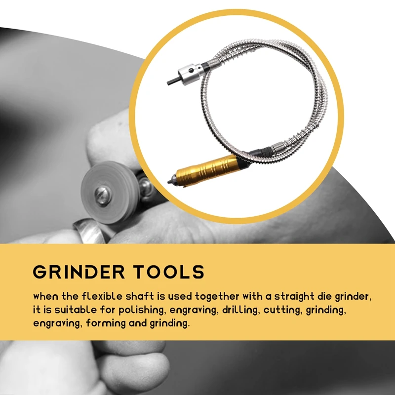 آلة الحفر عمود مرن 6 مللي متر عمود مرن رئيس أداة السلطة الحفر الكهربائية مقبض تشاك طاحونة صغيرة Accessories-N30R