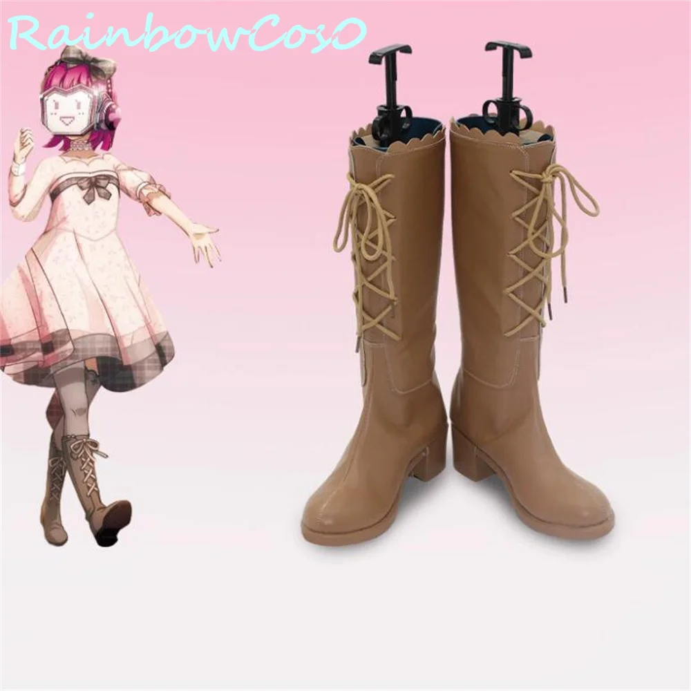 Tennoji Rina Love Live! Nijigasaki High School Idol Club Cosplay Shoes Boots Game Anime Halloween Christmas RainbowCos0 W3505