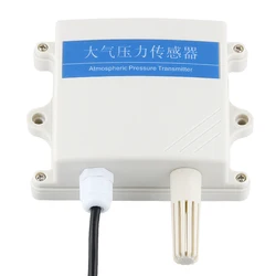 30-110Kpa Atmospheric Pressure Sensor Module 4-20mA 0-10V RS485 Modbus RTU Measure Air Pressure Sensors Transmitter 1M DC12-24V