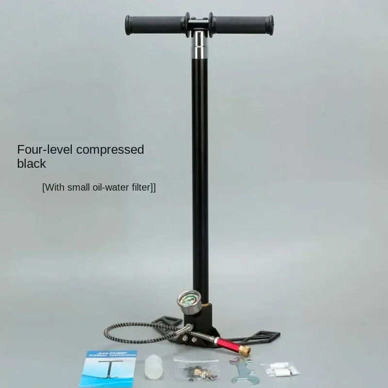 A A Four-stage Ultra-high Pressure Pump 30mp Durable And Labor-saving Tire Cylinder Air Compression 40mpa