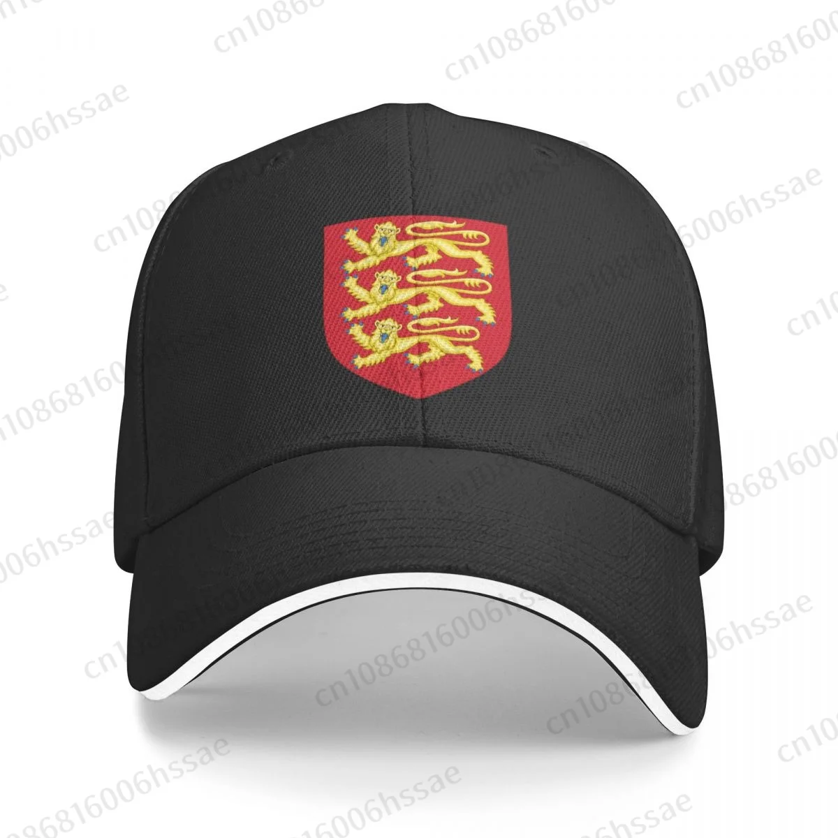 Royal Arms Of England Baseball Caps Hip Hop Sandwich Cap Men Women Adjustable Outdoor Sport Hats