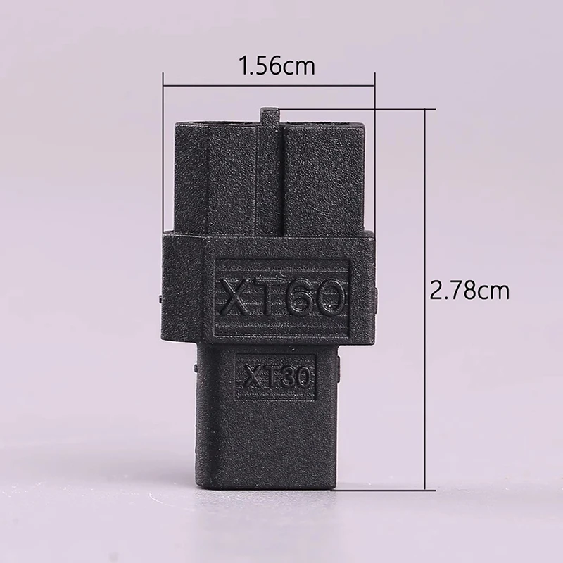 1/2pcs HOTA XT60 Female To XT30 Male Adapter For RC Aircraft Battery Connector Spare Parts view 6