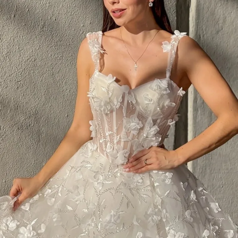 

Formal Occasions Wear Strap Short Wedding Dress Design Sense Bride Engagement Temperament Light Yarn Banquet Women