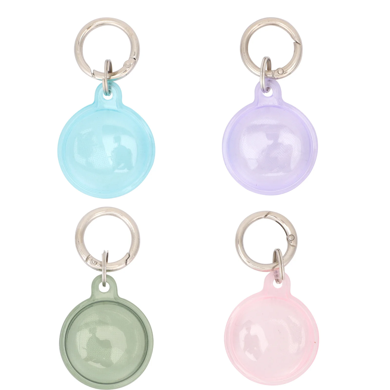 

4Pcs Protective Cover Tpu Durable Lightweight Small Tracker Case Shockproof Outdoor Sleeve Case