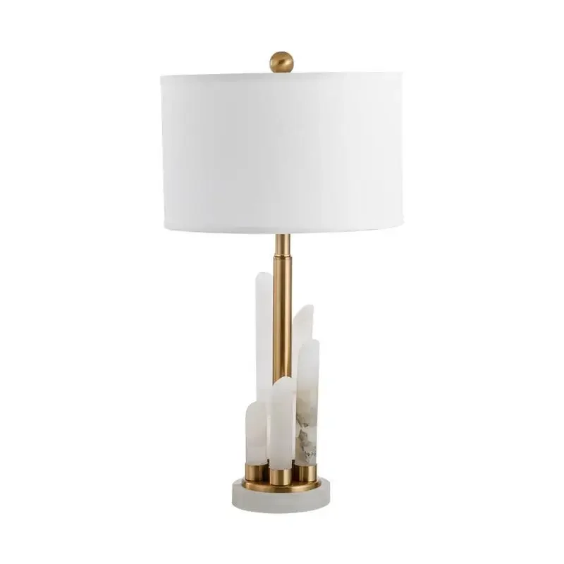 

Cloud stone column table lamp Post-modern master bedroom creative fashion table lamp