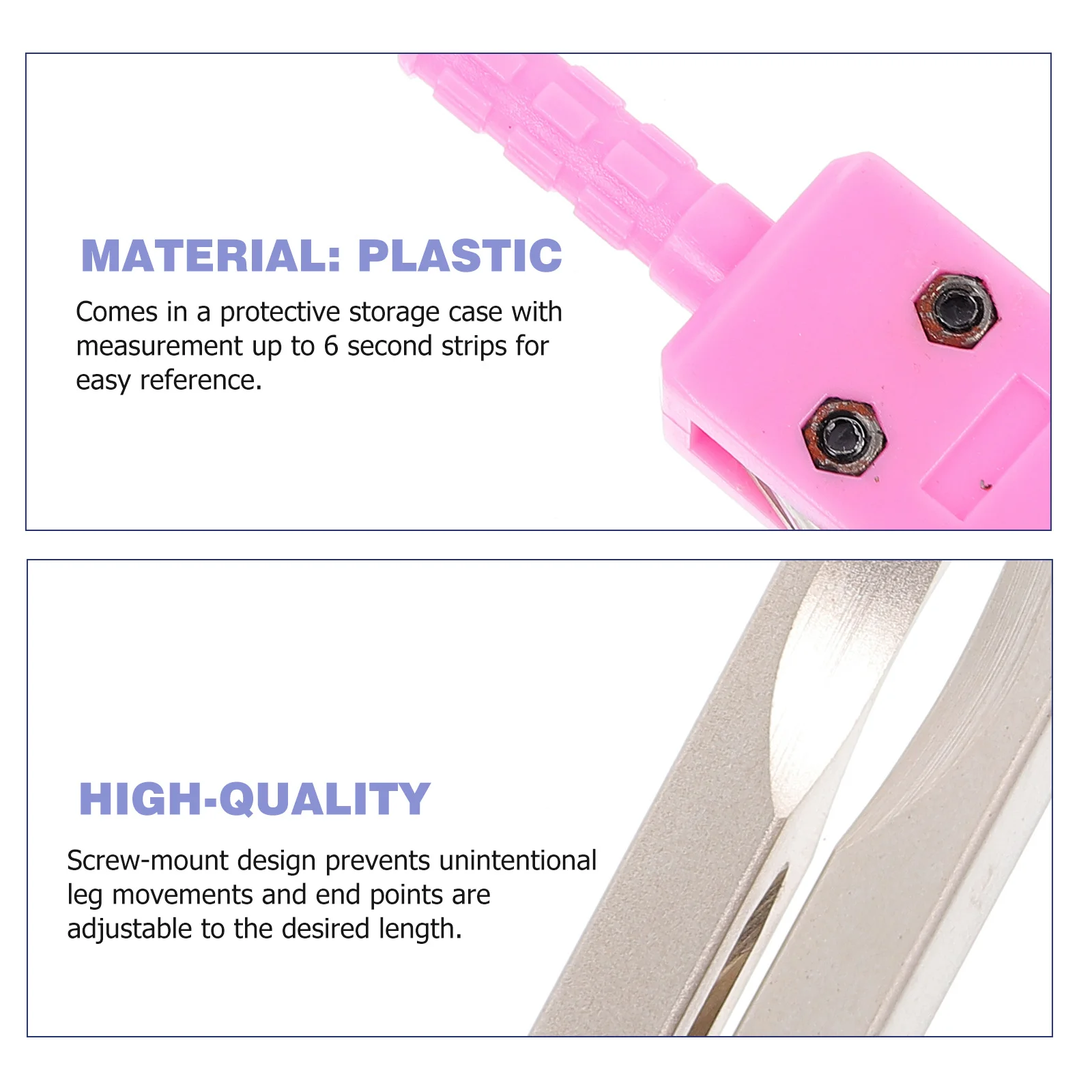 أداة قياس طبية احترافية من Ekg Ecg مع حقيبة تخزين واقية وتعديل سلس لخطيط القلب الكهربائي #3