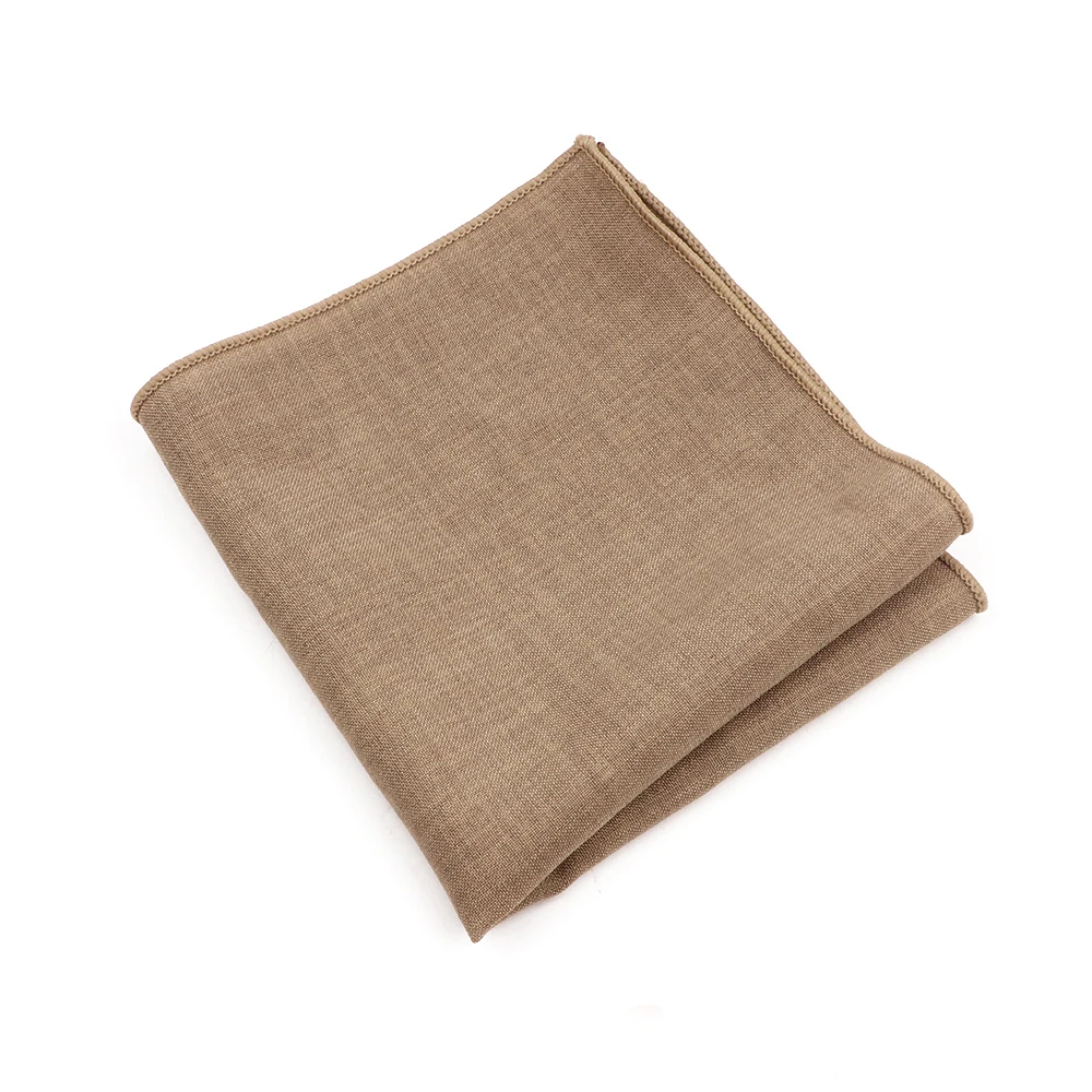 Solid Color Cotton Handkerchief, Soft Touch