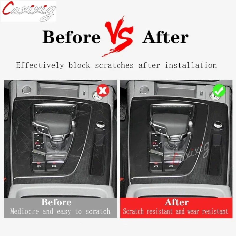 Anti-scratch Car Door Center Console Media Dashboard Navigation TPU Protector Film For MG HS 2019-2022 Car Interior Accessories