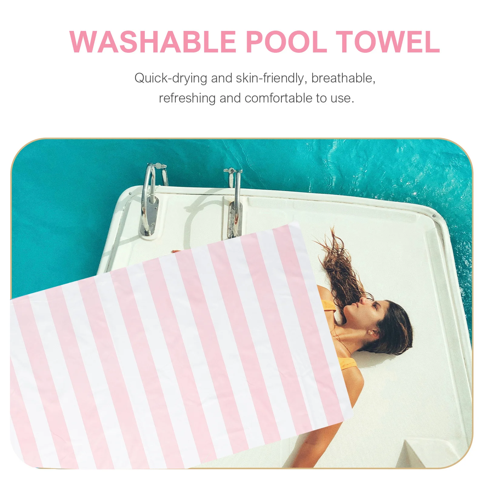 Towel Beach Quick-dry Bath Towels Multifunction Super Absorbent (polyester) Travel