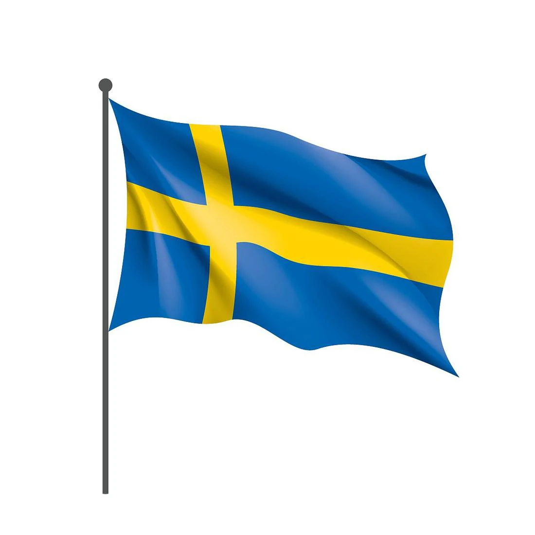 90x150cm Bandeira da Suécia Bandeira Nacional da Suécia Sverige