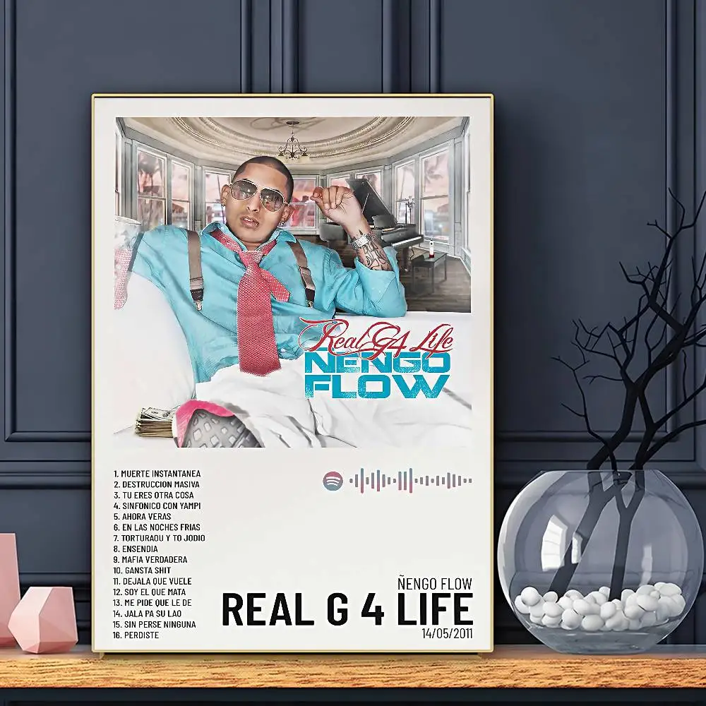 Rapper Nengo Flow Poster HD Art Sticky Wall Waterproof Home Living Room Bar Decoration