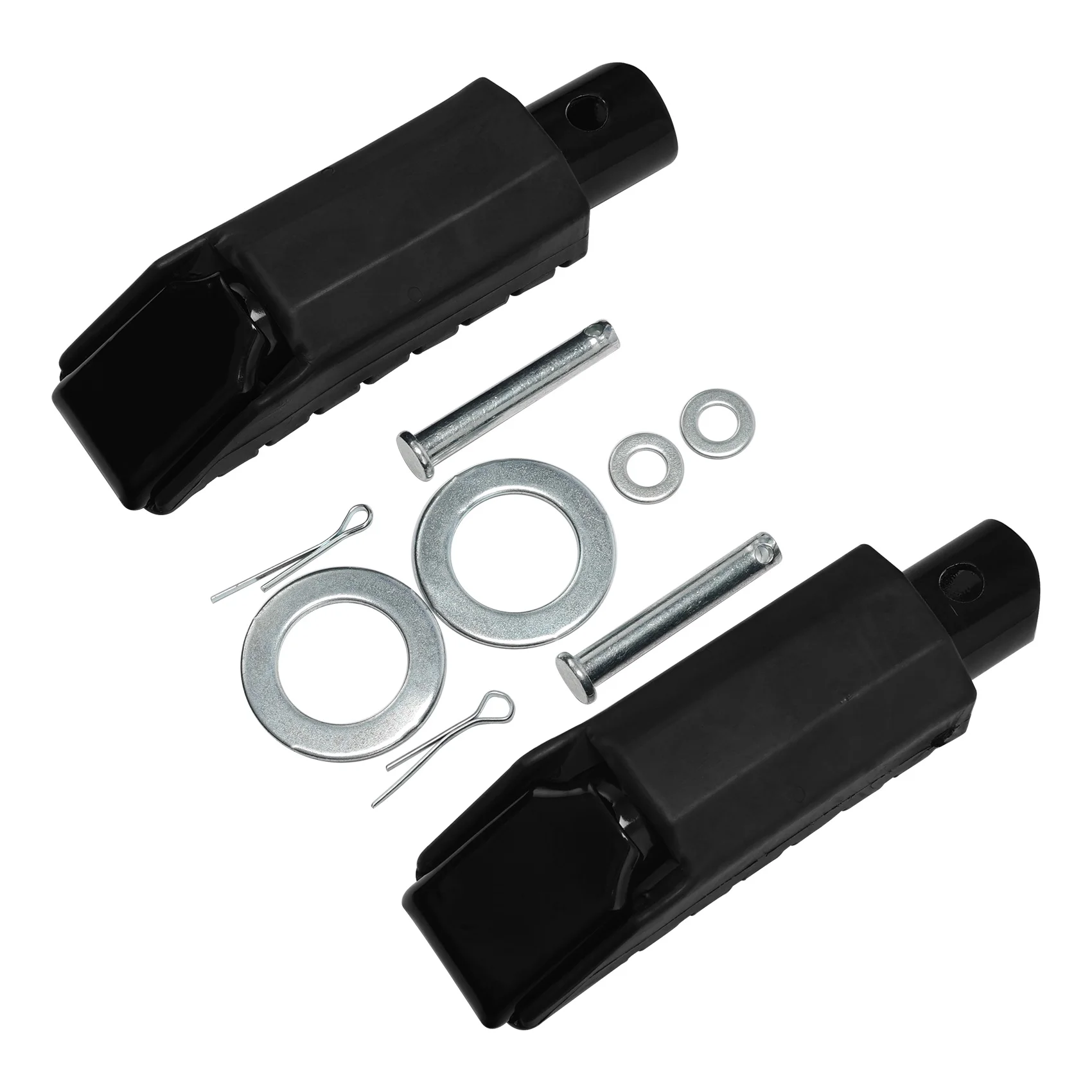 Motorcycle Rear Passenger Foot Pegs For Honda CB750 F2 Seven Fifty 1992-2002 VTR250 1998-2017 CBR250R 2011-2013 CBR500R 2015 16