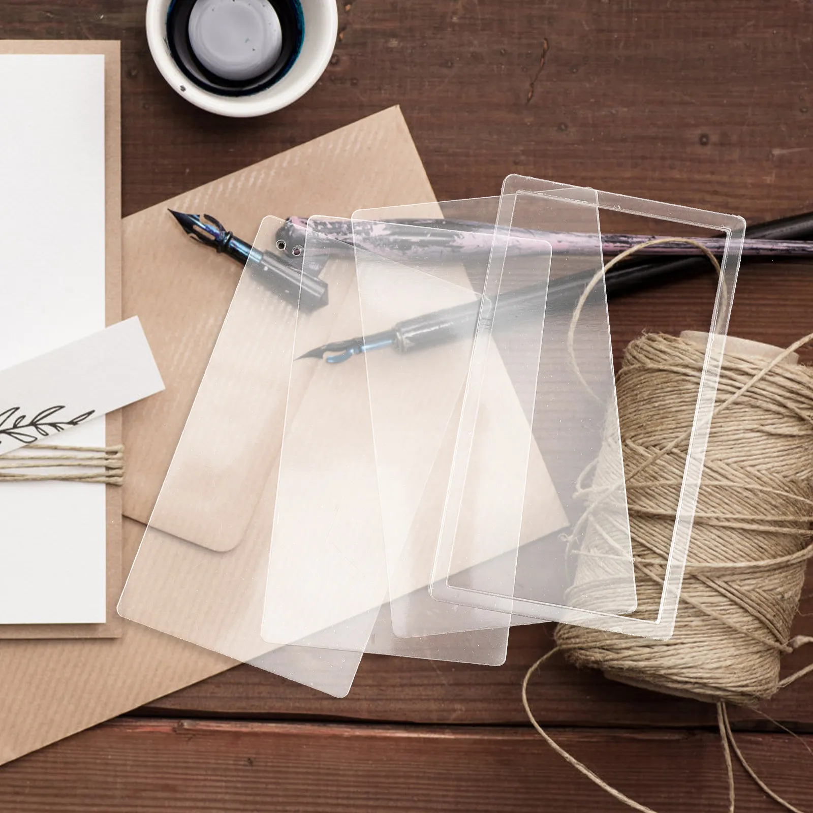 

Набор из 4 акриловых заготовок для декора: материалы для создания украшений с эффектом зыбучих песков, подставки для настольных дисплеев, аксессуары для декора стола