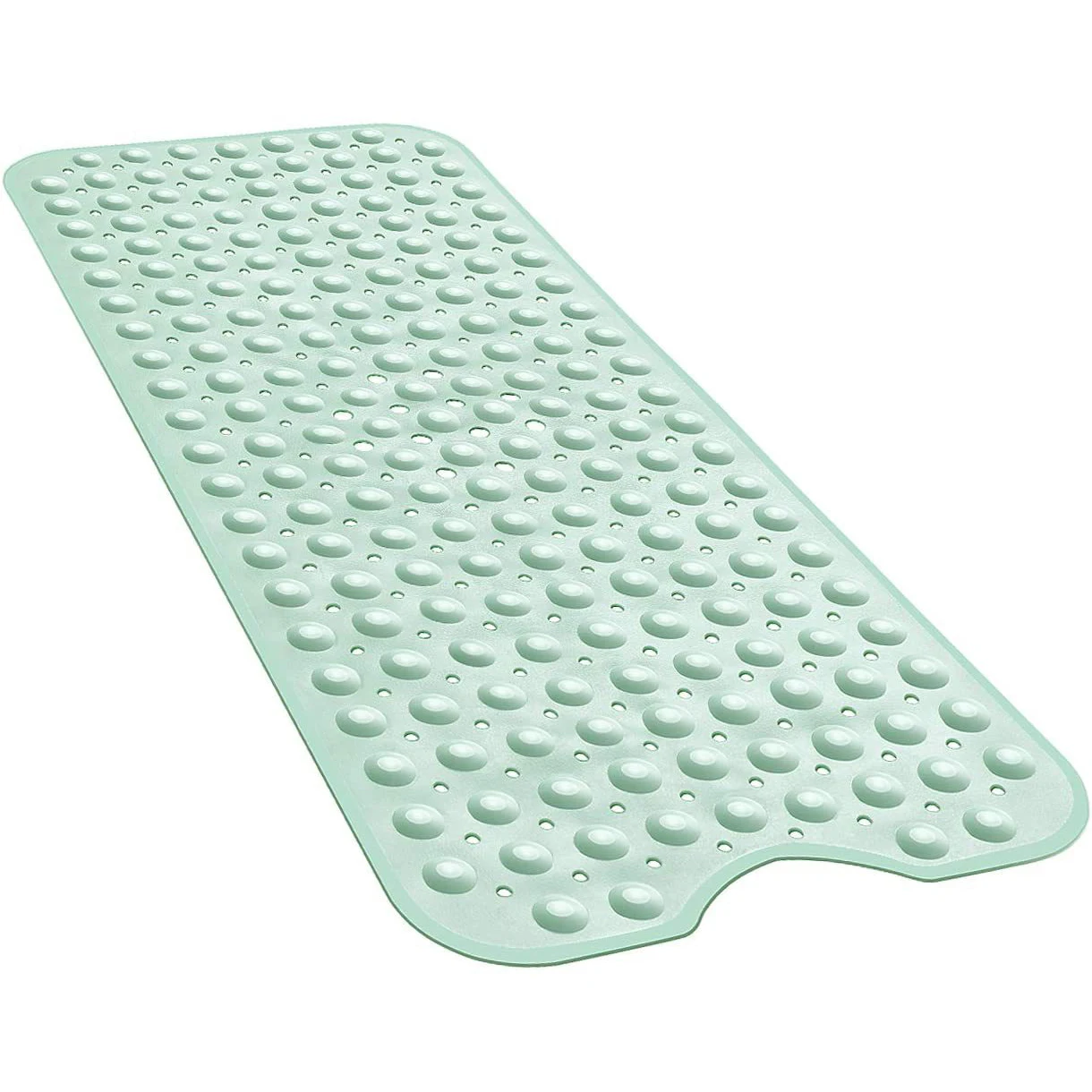 40x16 Inch Extra Large Machine Washable Bathroom Mats with Drain Holes Bathtub Mat with Suction Cups  Bath Tub Shower Safety Mat