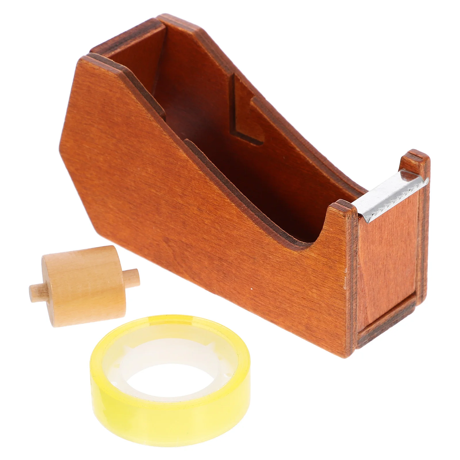 

Animal Shape Tape Dispenser Wood Clamp Cute Masking Holder Office Holders Painters Glue