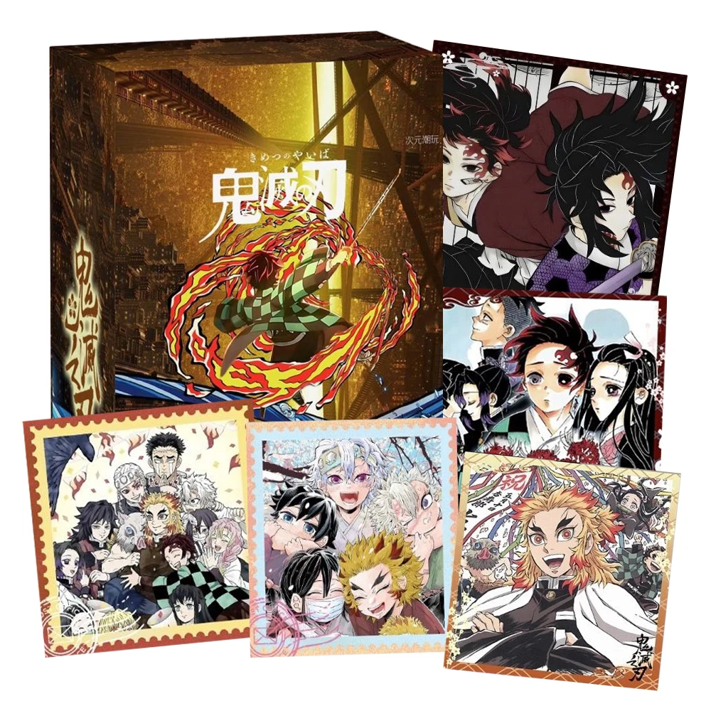 

Demon Slayer Collection Cards for Fans Highly Popular Anime Characters Exclusive Personality and Exquisite AR Square Cards Gifts
