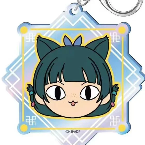 Jeu Maomao Renshi Yuyefei Jinshi Gaoshun Lihua Lishu Gyokuyou porte-clés poupée Anime acrylique porte-clés pendentif cadeau