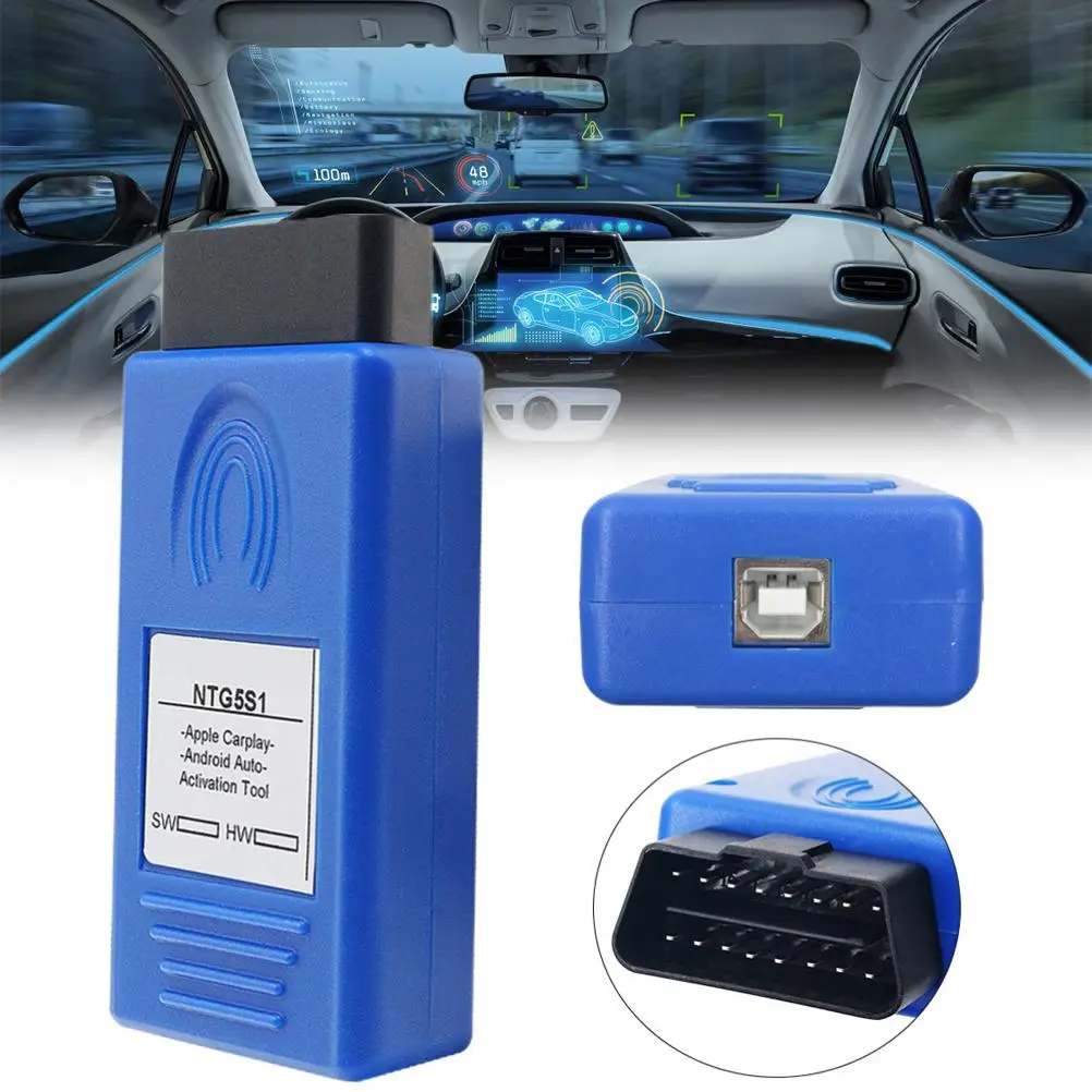 Car Activation Tool NTG5 S1 Carplay Plug and Play OBD Activation Tool Compatible for Mercedes-Benz OBD Activation Tool