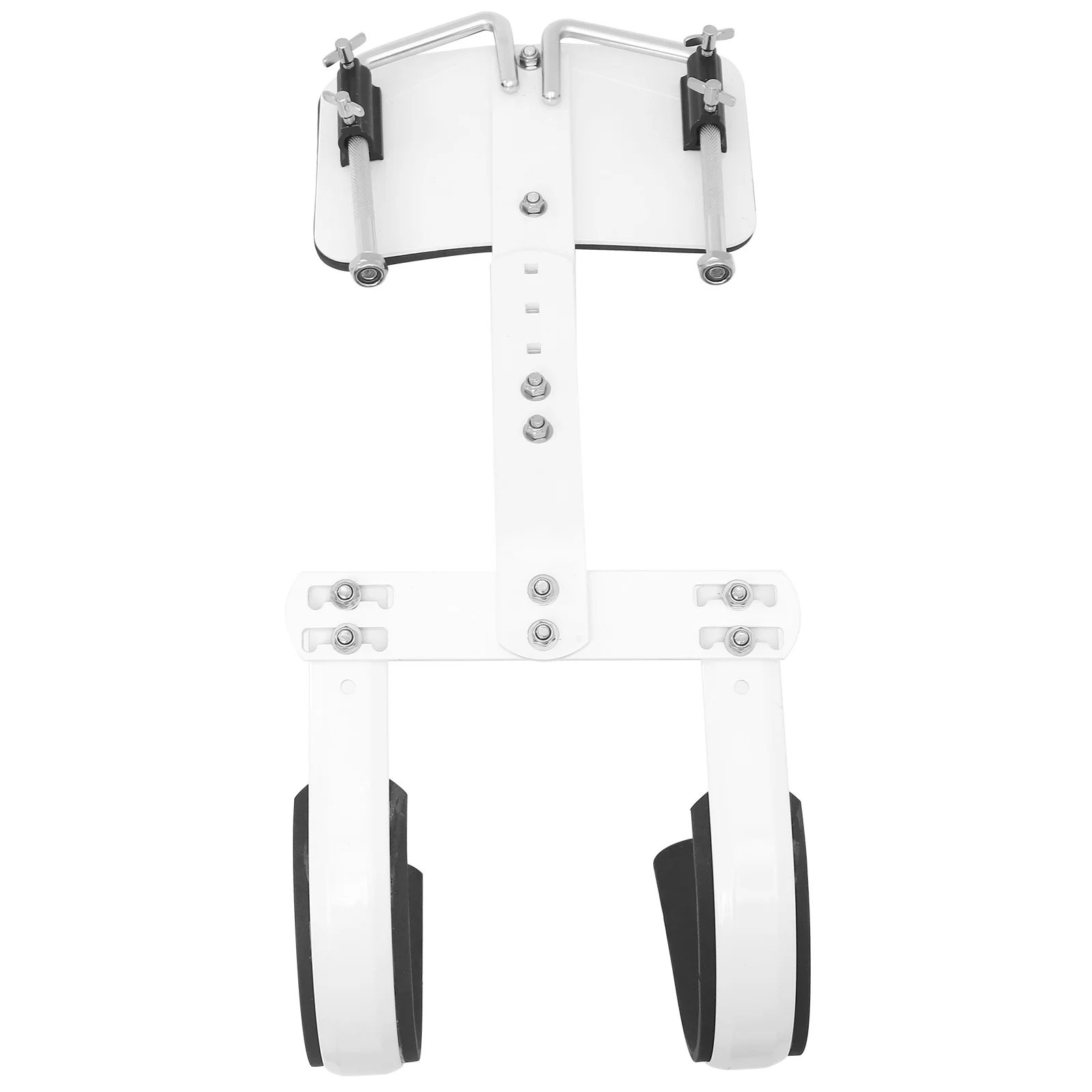 Snare Drum Back Stand Shoulder Strap Kit Holder Carrier Accessories White Aluminum Alloy