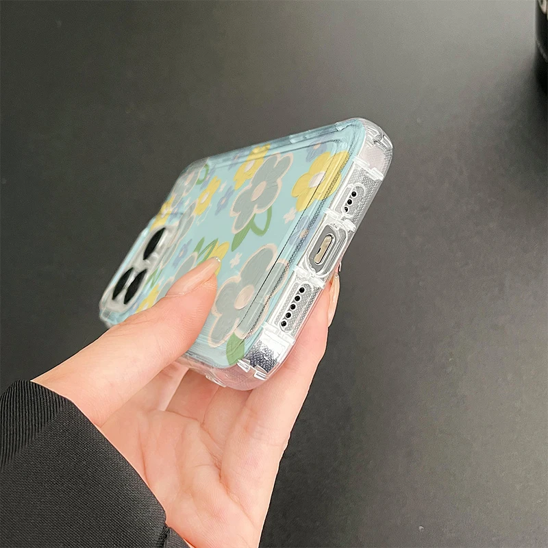 J4493 سقوط الوقاية نوع وسادة لسامسونج غالاكسي A14 A34 A54 A52 A51 A72 A73 A12 A32 A23 A42 حافظة لتقوم بها بنفسك لينة غطاء من البولي يوريثان