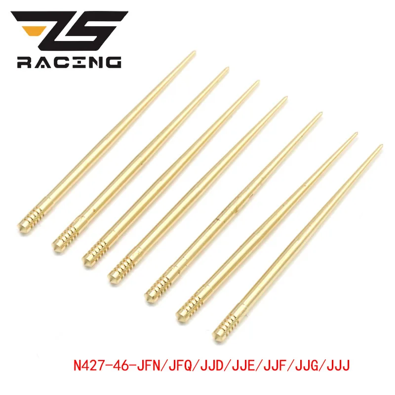 ZS Racing 4pcs KEIHIN Jet Needle N427-46-JFN/JFQ/JFG/JJD/JJE/JJF/JJG/JJJ With Clip For Needle 0403-802-1000 PWK21-34 PE26 PE28