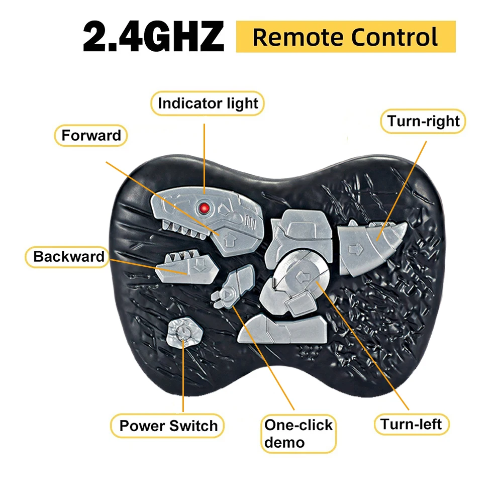 리모컨 기계식 공룡 장난감, 동물 산책 시뮬레이션 대형 전기 로봇, 티라노사우르스 렉스, 최고의 크리스마스 선물