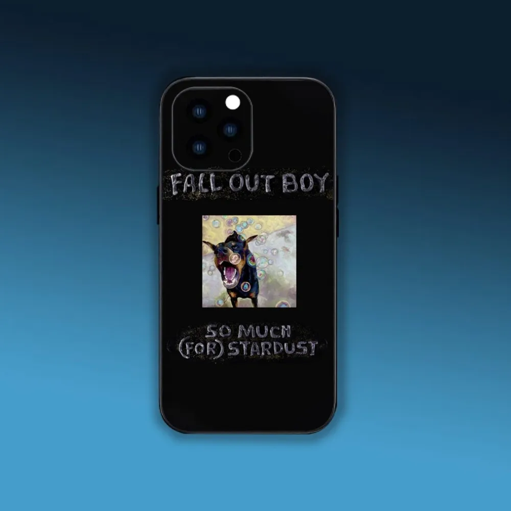 Rock Band Fall Out Boy Phone Case For Xiaomi 12 11 Pro K40Pro Redmi Note7 8 9 Black Shell