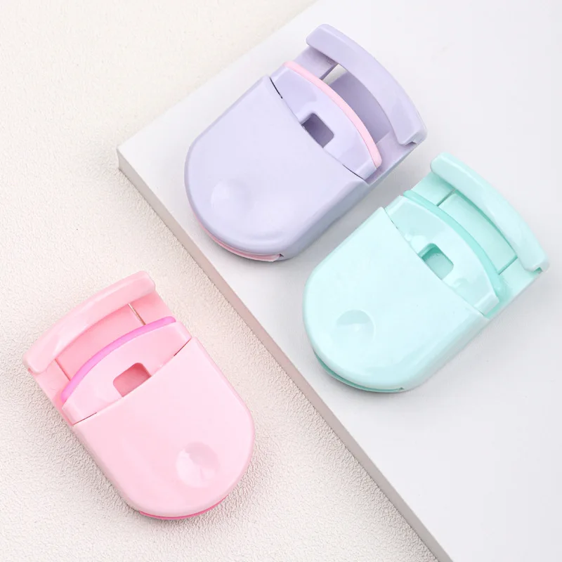 Mini Eyelash Curler Professional Multicolor Folding False Eyelashes Auxiliary Eyelash Curling Clip Beauty Cosmetic Makeup Tools