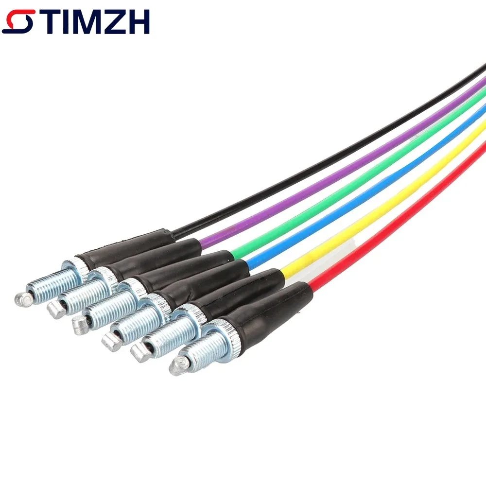 Universal Motorcycle Throttle Cable 1000mm/1200mm Straight Connection for XR50 CRF50 CRF70 KLX110 125cc Dirt Pit Bike Monkey