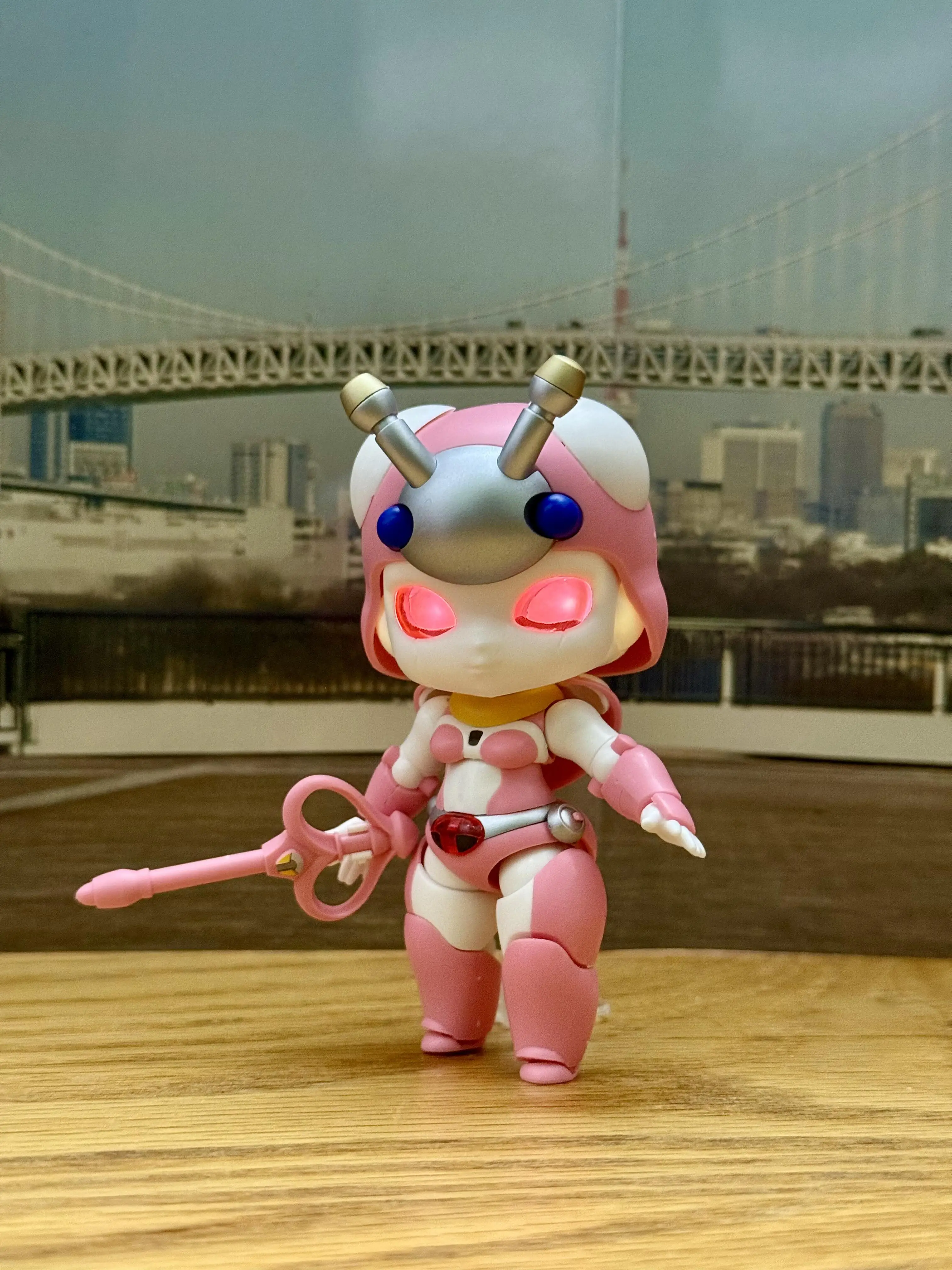 Original Orange Cat Sexta Bala B-ROBO KABUTACK Libélula Capitão Tentoleena Q-Versão Brinquedo Modelo Montado