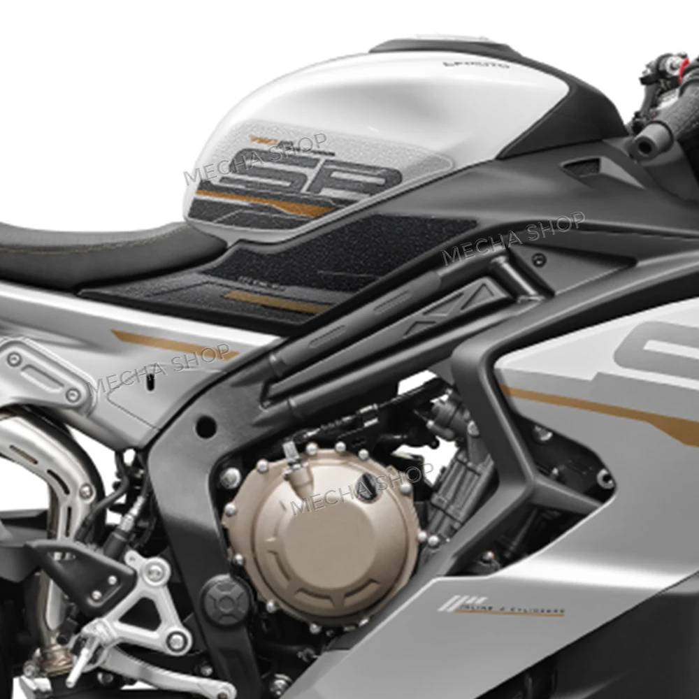For 750SR-S 2025- Motorcycle Side Sticker Fuel Tank Decal Protector Traction Pad Cover Decoration Sets Anti-slip
