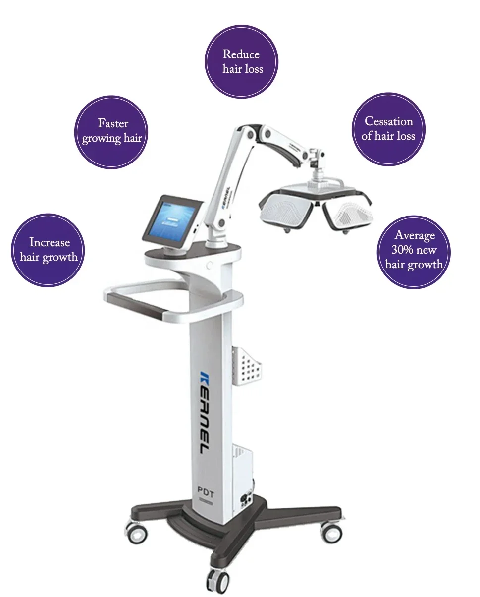 KN-8000A 650nm low level diode therapy LLLT anti hair loss treatment seborrheic alopecia treat hair growth therapy