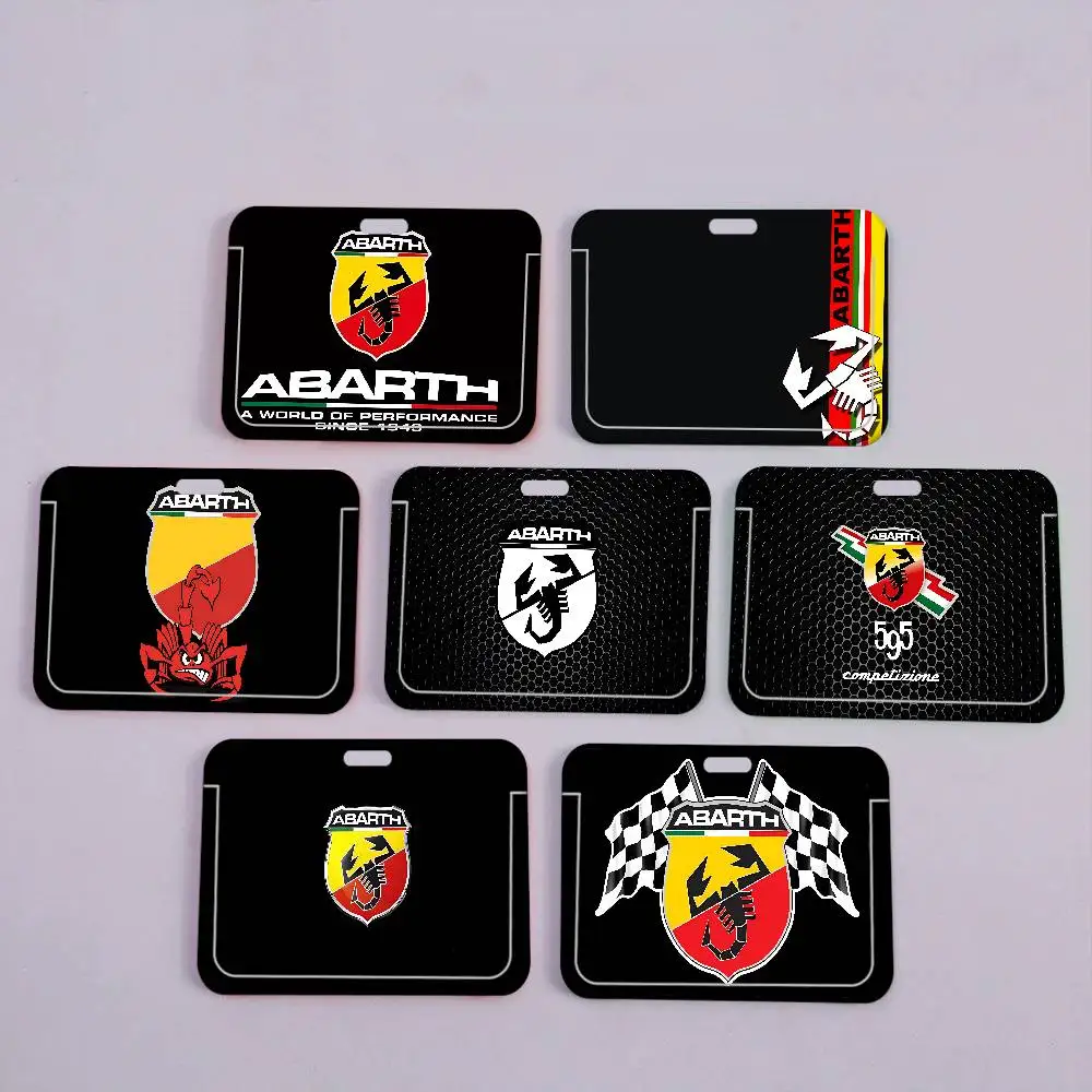 

Держатель для ID-карт и пропусков A-AbarthS-S с ремешком на шею, чехол для детских кредитных карт, держатель для пропусков в дверь, подарок для хранения документов