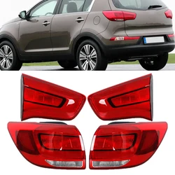 Back Tail Light For KIA Sportage R 2014 2015 2016 Rear Brake Stop Indicator Warning Brake Signal Lamp Taillight Car Accessories