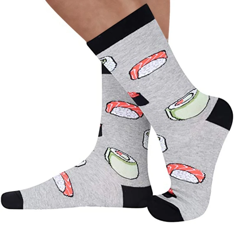 Herren- und Damensocken mit lustigem Spruch „If You Can Read This Sushi Tacos“ mit Buchstabendruck, und