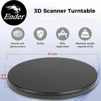 Creality Original 3D Scanner Manually Operated Turntable Kit Fit for CR-Scan Otter /Raptor /Ferret/Ferret Pro 3D Scanner