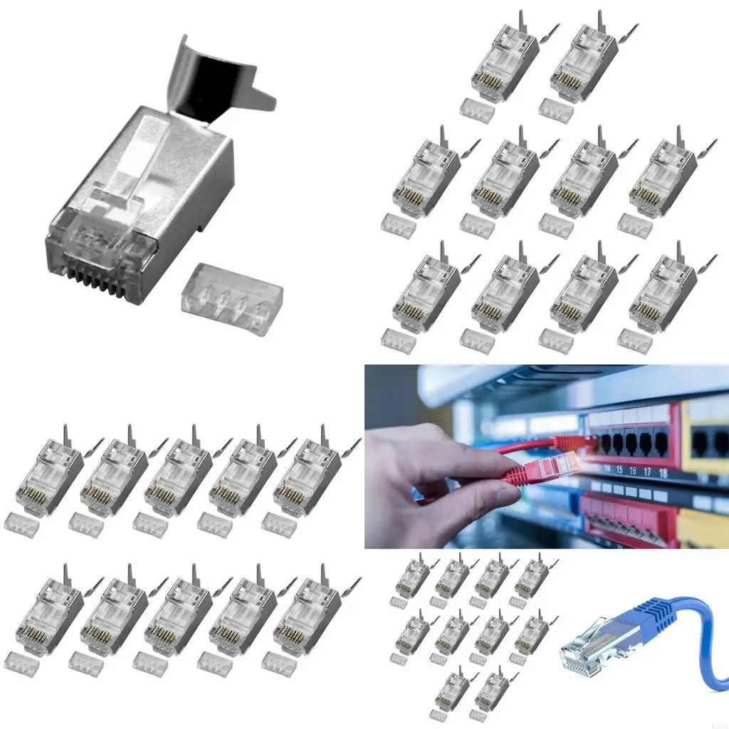 

Огнестойкие соединители Ethernet ПВХ CAT6A RJ45 LXAA с улучшенной идентификацией кабеля и сопротивлением изгибу